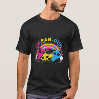 Dier Panda In Pan Duh Panual Vlag Panual T-shirt