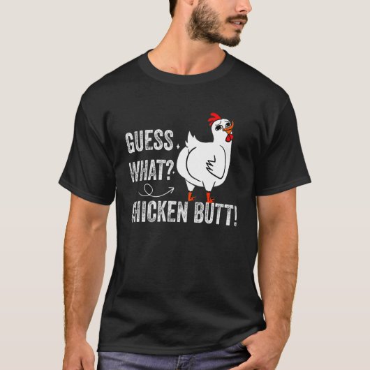 Dier Raad Wat Kip Dierentuin Cute Kippen Buffs T-shirt (Voorkant)