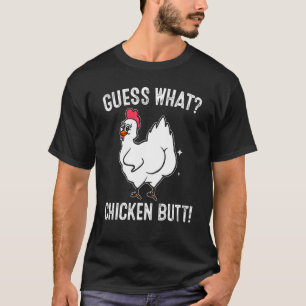 Dier Raad Wat Kip Kont Schattige Kippen Buffs T-shirt