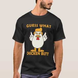 Dier raden wat kip maar schattige kippen t-shirt