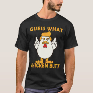 Dier raden wat kip maar schattige kippen t-shirt