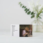 Dier - Rat - het Laboratorium Visitekaartje (Staand voorkant)