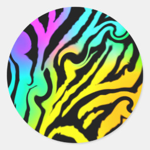 DIER RONDE STICKER