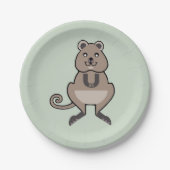 Dier - Schattige - happy QUOKKA - Papier Bord (Voorkant)