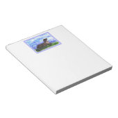 Dier Sparkly Otter Notitieblok (Schuin)