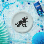 Dier - Tasmaanse DUIVEL - Australië - Feest Papieren Bordje (Feest)