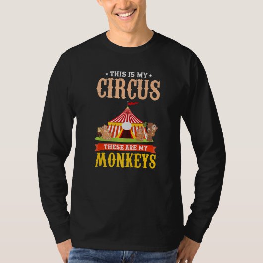 Dier uit de dierentuin Dit is mijn circus Dit zijn T-shirt (Voorkant)