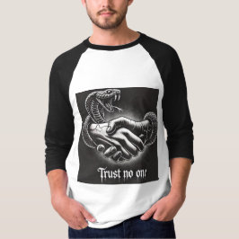 Dier Vertrouw Niemand Grafische T-Shirt