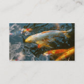 Dier - Vissen - Bestemd geluk Visitekaartje (Achterkant)