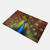 Dier - Vogel - Peacock trots Deurmat (Schuin)