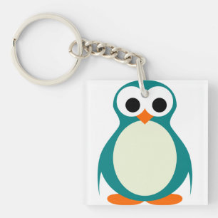 Dier, Waterdier, Vogel Sleutelhanger
