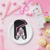 Dier - Wildlife - Cool Black BAT- Party Papieren Bordje (Feest)