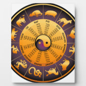 Dier Yin Yang Fotoplaat (Voorkant)