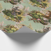 Dierafdrukken, Chipmunks en Vogelcadeaus, Dierenvr Cadeaupapier (Hoek)