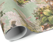 Dierafdrukken, Chipmunks en Vogelcadeaus, Dierenvr Cadeaupapier (Rol Hoek)