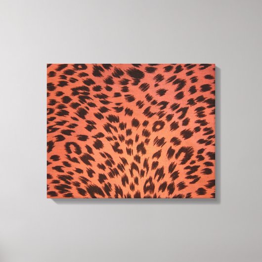 DIERAFDRUKKEN PINKEN CANVAS AFDRUK (Voorkant)