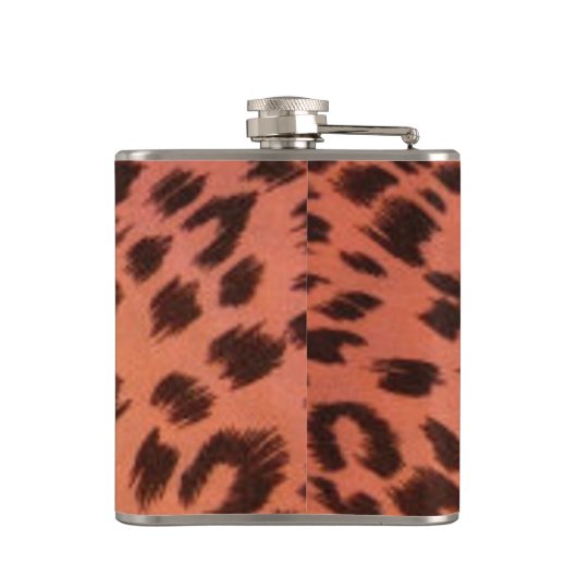 DIERAFDRUKKEN PINKEN HEUPFLES (Achterkant)