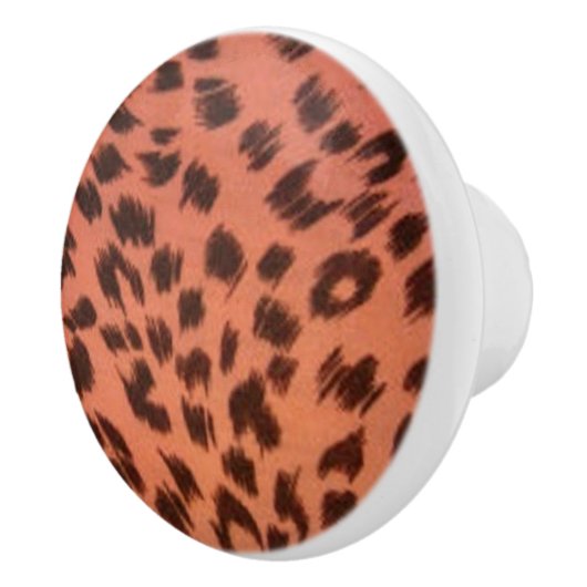 DIERAFDRUKKEN PINKEN KERAMISCHE KNOP (Rechts)