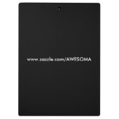 DIERAFDRUKKEN PINKEN KLEMBORD (Achterkant)