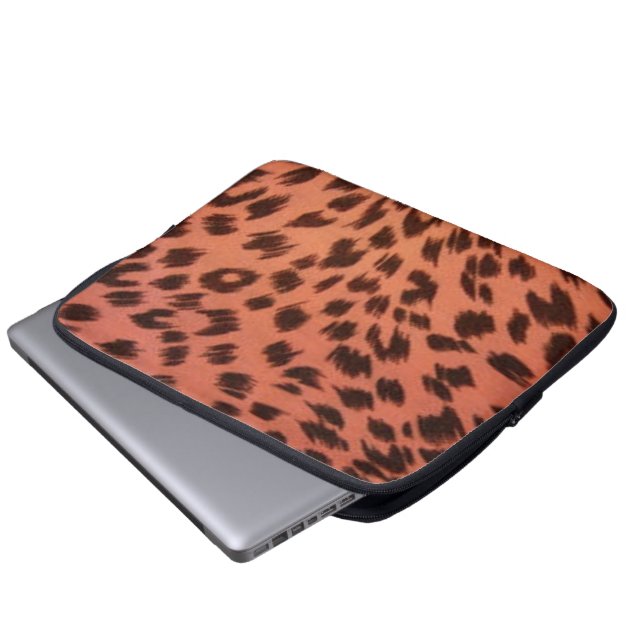 DIERAFDRUKKEN PINKEN LAPTOP SLEEVE (Voorkant onderkant)