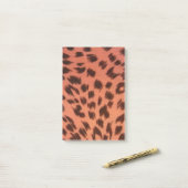 DIERAFDRUKKEN PINKEN POST-IT® NOTES (Op bureau)