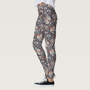 Dierafdrukken van Monarch-vlinder Leggings