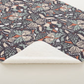 Dierafdrukken van Monarch-vlinder Sherpa Deken (3/4)