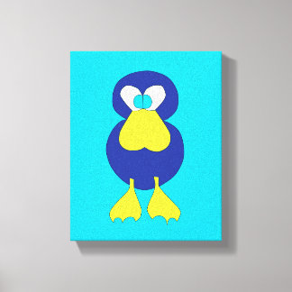 DIERAFDRUKKING / KANVAS VAN KUSTBLAUWE KAMPEN CANVAS AFDRUK