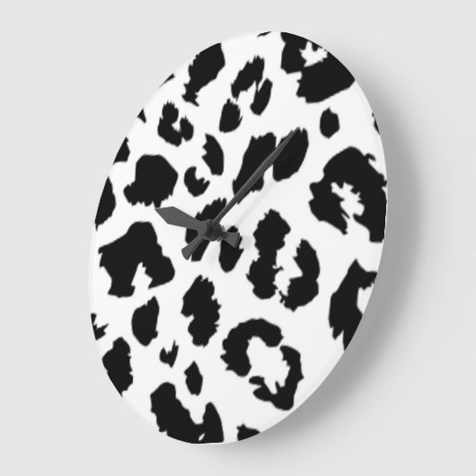 DIERAFDRUKKING VOOR LEOPARD GROTE KLOK (Hoek)