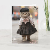 Dierbare kat uitnodiging (Voorkant)