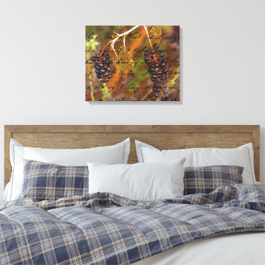 Dierbessen Canvas Afdruk (Insitu (Slaapkamer))