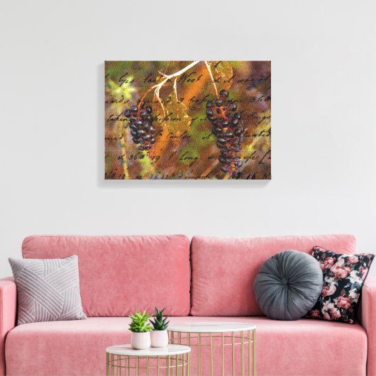 Dierbessen Canvas Afdruk (Insitu (Woonkamer))