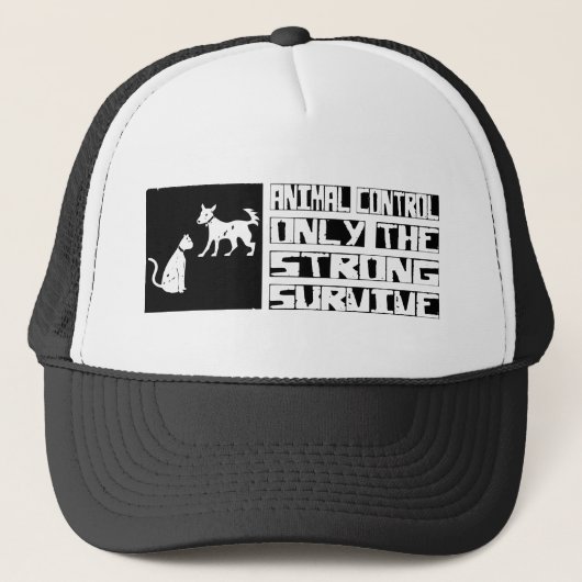 Diercontroledrave Trucker Pet (Voorkant)
