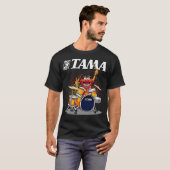 Dierdrummer Tama T-shirt (Voorkant volledig)