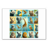 Dieren (动物 / dòng wù) - Chinese Flash Kaarten (Voorkant)