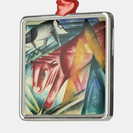 Dieren, 1913 metalen ornament (Links)