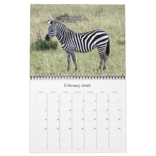 Dieren 2025 kalender (Feb 2026)