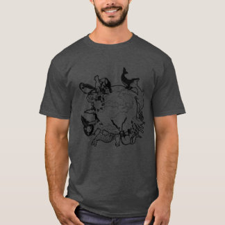 Dieren Aarde Red Dieren Aarde Liefhebber Milieu T-shirt