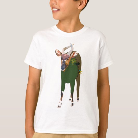Dieren als veehouders t-shirt (Voorkant)