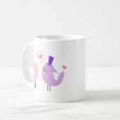 Dieren Anthropomorf Vogels Koffiemok (Voorkant links)