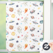 Dieren Astronaut Raamsticker (Huis)