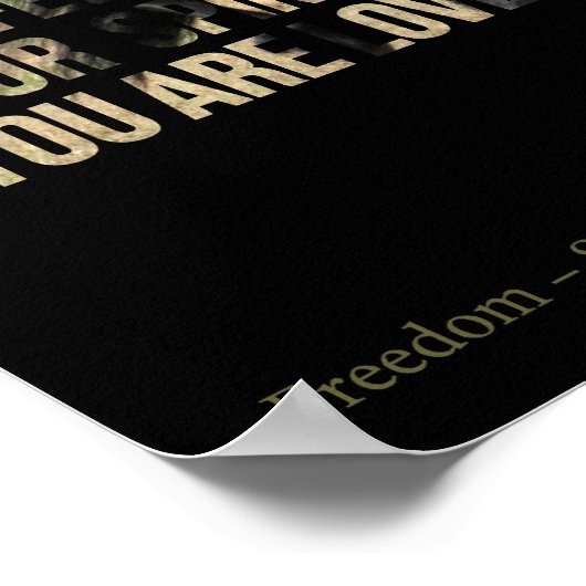 Dieren beschermen - Poster (Hoek)