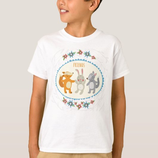 Dieren Best Friend T-Shirt (Voorkant)