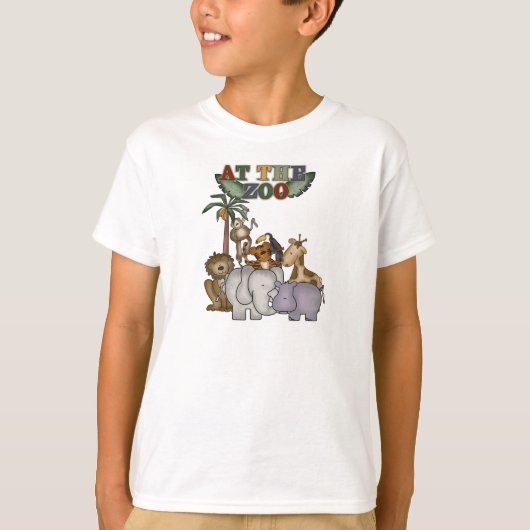 Dieren bij de de T-shirts en Giften van de (Voorkant)