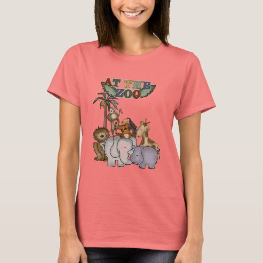 Dieren bij de de T-shirts en Giften van de (Voorkant)