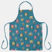 Dieren bij het raam schort (Voorkant)