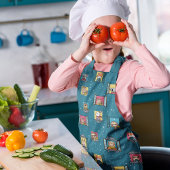 Dieren bij het raam schort