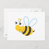 Dieren - Bijen Briefkaart (Voorkant / Achterkant)