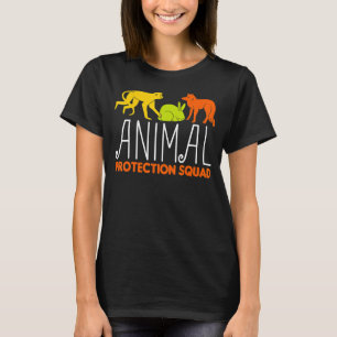 Dieren boven mensen Reddingsconserv Dierenactivist T-shirt