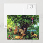 dieren briefkaart (Voorkant / Achterkant)